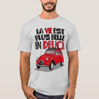 2cv Het leven is mooi T-shirt
