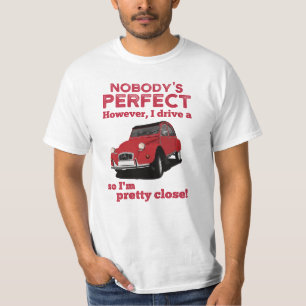 2CV - Het leven is te kort voor T-shirt