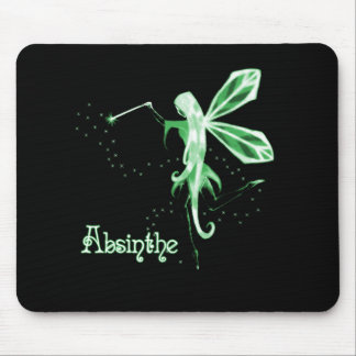 2D Absinthe Green Fairy Sketch Muismat
