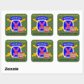 2D BN 15E ARTILLERIE DE CHAMP 10E STICKERS DE MONT (Feuille)
