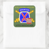 2D BN 15TH FIELD ARTILLERY 10TH MOUNTAIN STICKERS (Tas)