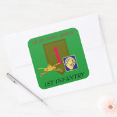 2D BN 34TH ARMOR 1ST STICKERS D'INFANTERIE (Enveloppe)