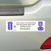 2D BN (ABN) 187E INFANTRY Bumpersticker (Op auto)