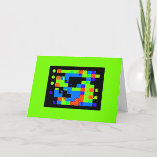 2D Carte d'anniversaire