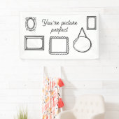 2D Comic Style Photo Booth Achtergrond Spandoek (Insitu)