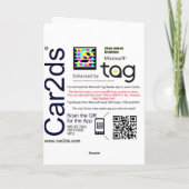 2D EASTER CARD & FREE EASTER APPS FEESTDAGEN KAART (Achterkant)