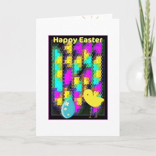 2D EASTER CARD & FREE EASTER APPS FEESTDAGEN KAART (Voorkant)