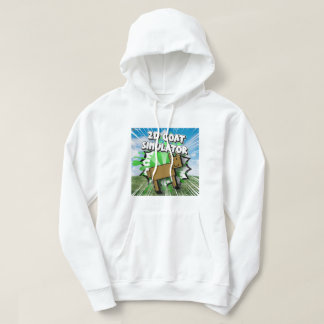 2D-geitensimulator Hoodie