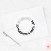 2d husband and isekai life sticker | manhwa sticke (Enveloppe)