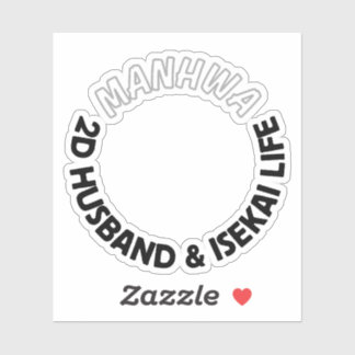 2d husband and isekai life sticker | manhwa sticke