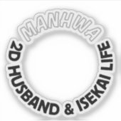 2d husband and isekai life sticker | manhwa sticke (Devant)