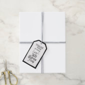 2D jongens Tweede verjaardag Cadeaulabel (Met Touw)