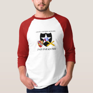 2DE BN 17E VELD KUNSTMATIGE 2DE INFANTRY T-SHIRT