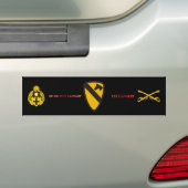 2DE BN 5E CAVALRY 1ST CAVALRY-BUMPERSTICKER BUMPERSTICKER (Op auto)