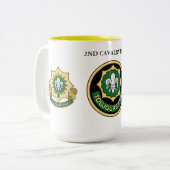2DE CAVALRY-MOK  TWEEKLEURIGE KOFFIEMOK (Voorkant links)