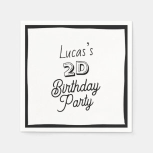 2de dag na de tweede verjaardag van de Comic Boys Servet