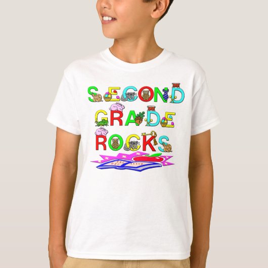 2de graad Rocks T-shirt (Voorkant)