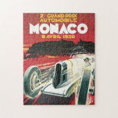 2de grote prijs Automobile de Monaco Legpuzzel (Verticaal)