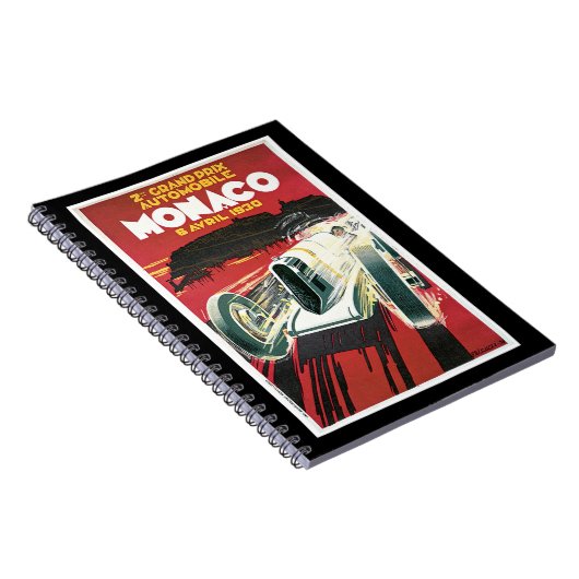 2de grote prijs Automobile de Monaco Notitieboek (Rechterzijde)