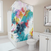 2de helft augustus douchegordijn (In situ)