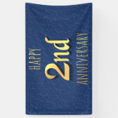 2de Jubileum Spandoek (Verticaal)