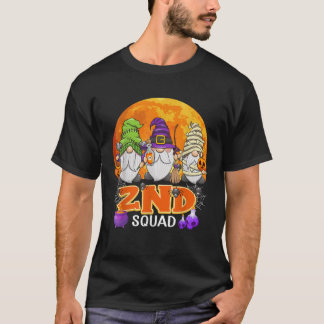 2de Peloton Halloween 2de Klas Leraar Kabouter Mat T-shirt
