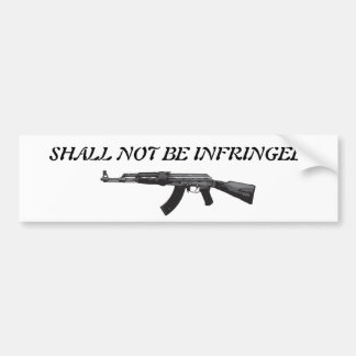 2de wijziging Bumpersticker - AK-47