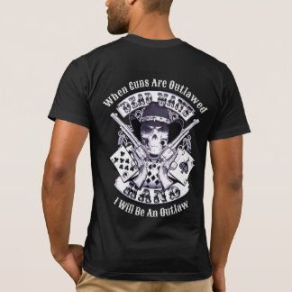 2de wijziging Dode Man Hand Cowboy T-Shirt