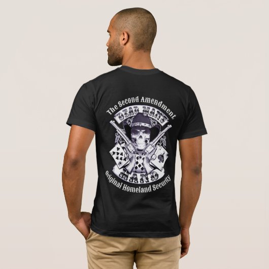2de wijziging Dode Man Hand Cowboy T-Shirt (Achterkant volledig)