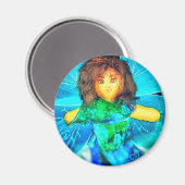 2DOLL DOLL BLUE MAGNET (Recto/Verso)