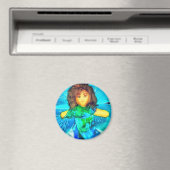 2DOLL DOLL BLUE MAGNET (In Situ (Lave-vaisselle))
