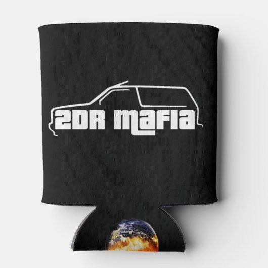 2DR Maffia blikwarmers Blikjeskoeler (Achterkant)