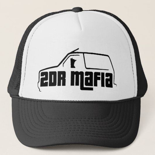 2DR. Mafia Mn Trucker hat Trucker Pet (Voorkant)