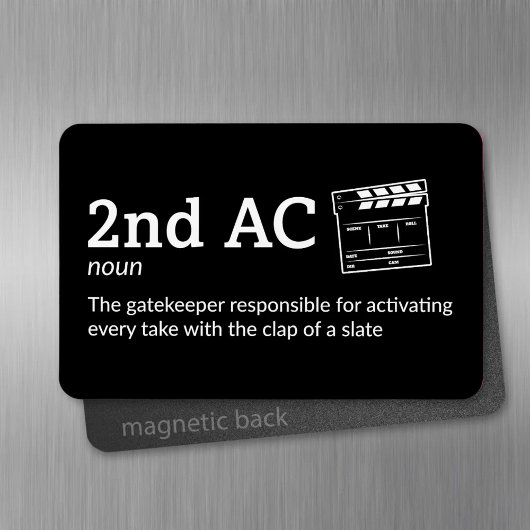 2e AC-definitie - Filmcrew 4" x 6" Flex Magneet