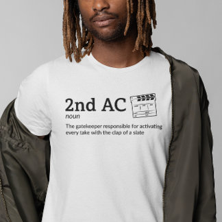 2e AC-definitie - Lichte modus - Grappige film T-shirt