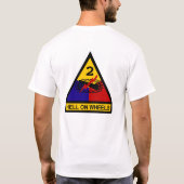 2e AD Class A Schouder-pleister T-shirt (Achterkant)