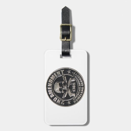 2e amendement bagagelabel (Voorkant verticaal)