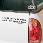 2e amendement bumpersticker (Op Truck)