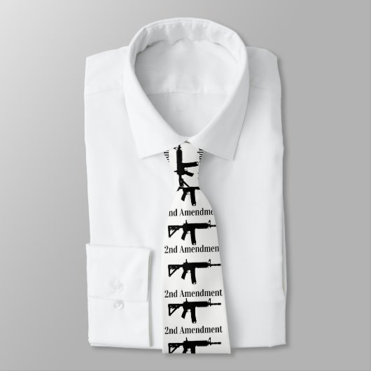 2e amendement Necktie Stropdas (Gebonden)