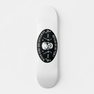 2e amendement Sierkussen Skateboard