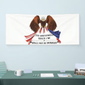 2e amendement Sierkussen Spandoek (Beurs)