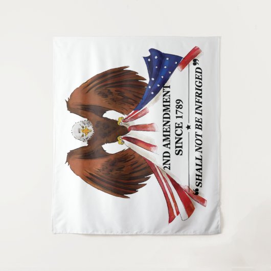 2e amendement Sierkussen Wandkleed (Voorkant)