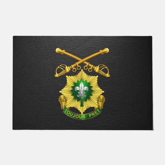 2e Armored Cavalry Regiment Deurmat (Voorkant)