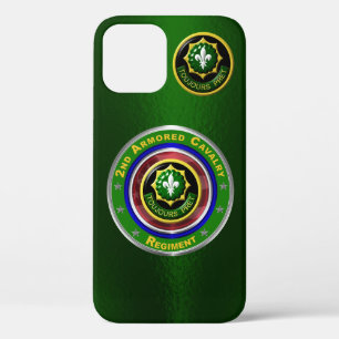 2e Armored Cavalry Regiment Gepersonaliseerd iPhone 12 Hoesje