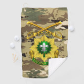 2e Armored Cavalry Regiment Golfhanddoek (Insitu)