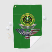 2e Armored Cavalry Regiment Golfhanddoek (Insitu)