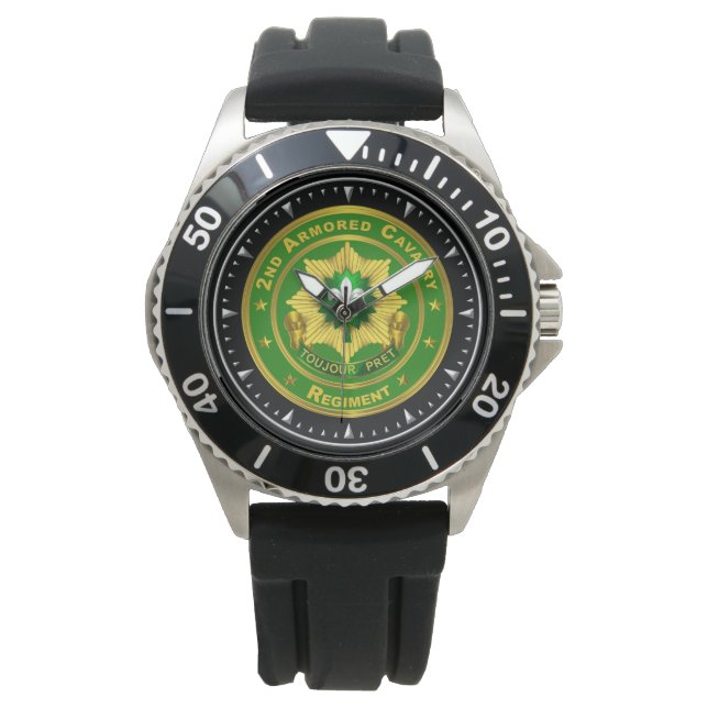 2e Armored Cavalry Regiment Horloge (Voorkant)
