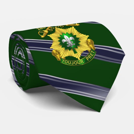 2e Armored Cavalry Regiment Stropdas (Opgerold)