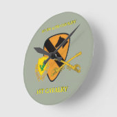 2E BATAILLE 12E CAVALRY 1ÈRE CAVALRY HORLOGE (Angle)