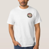 2e bataljon 8e Regiment Texas State Guard v2 T-shirt (Voorkant)